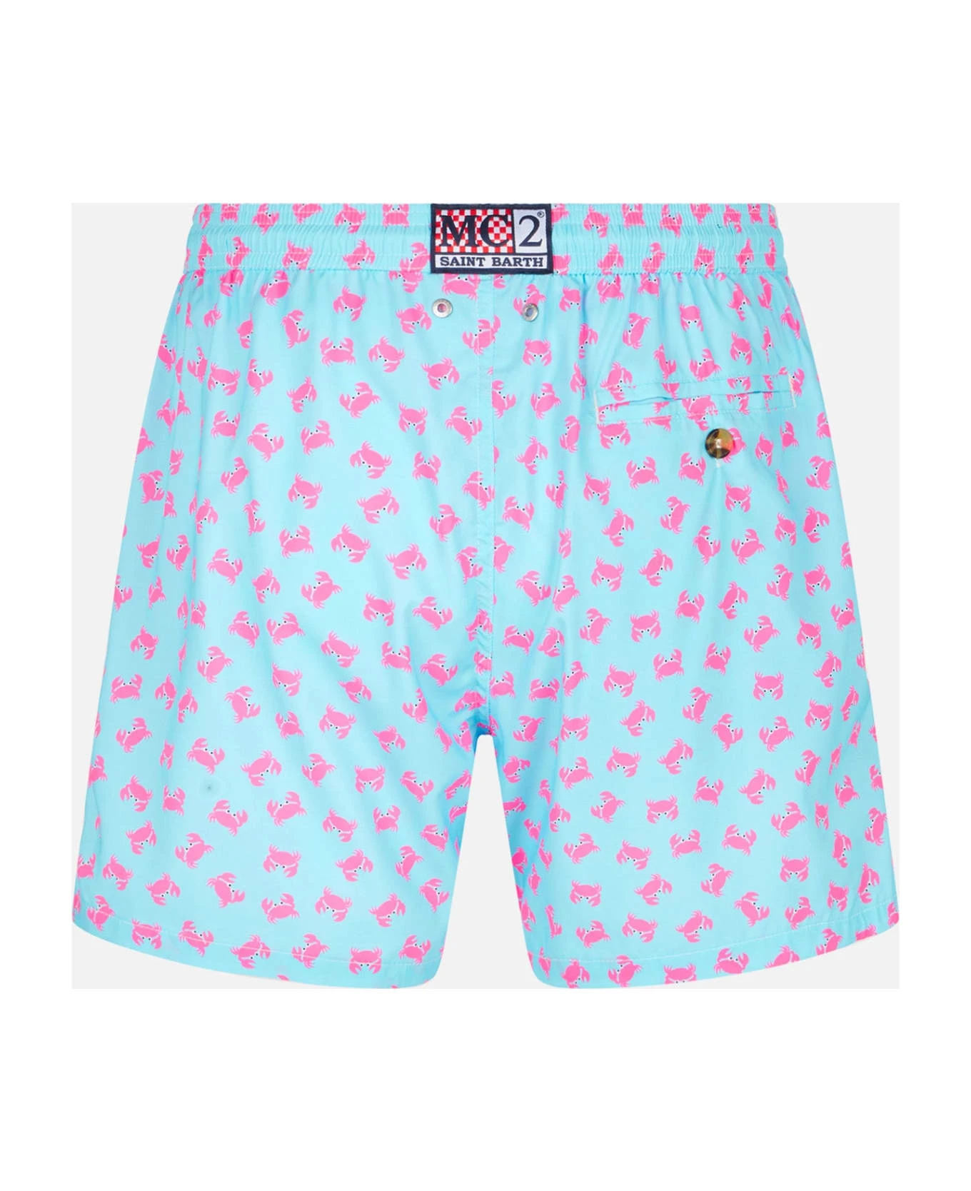 MC2 Saint Barth Man Light Fabric Comfort Swim Shorts With Crabs Print 4 MC2 Saint Barth Man Light Fabric Comfort Swim Shorts With Crabs Print - Image 2