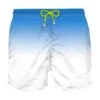 MC2 Saint Barth Bluette And White Gradient Print Mid-length Swim Shorts -Family Dressing 09aea1ced7b746535bef815386941161