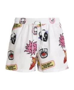 GCDS 'surfing Wirdo' Swim Shorts