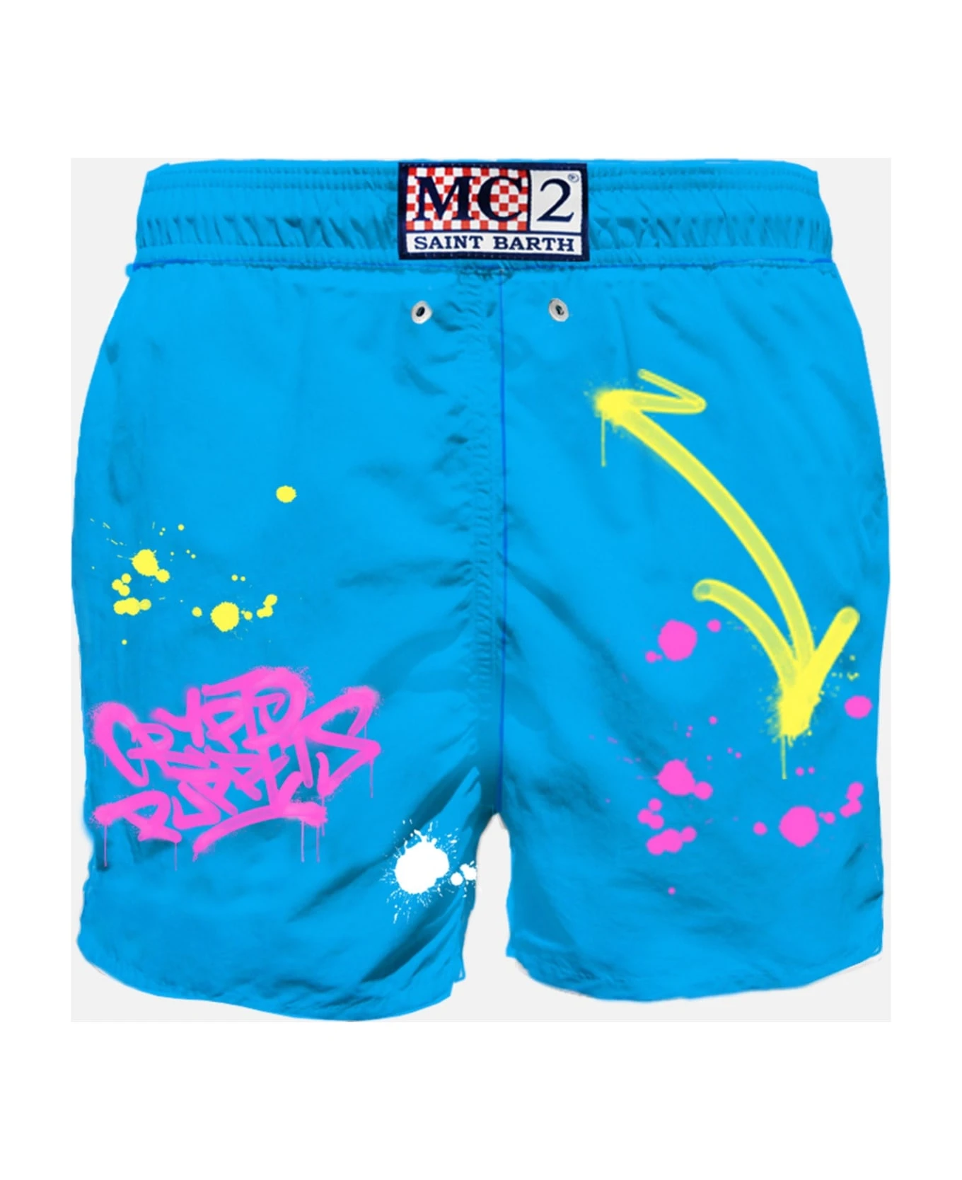 MC2 Saint Barth Man Swim Shorts With Duck Print | Crypto Puppets® Special Edition 4 MC2 Saint Barth Man Swim Shorts With Duck Print | Crypto Puppets® Special Edition - Image 2