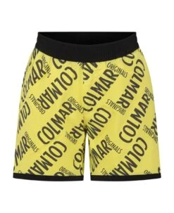 Colmar Yellow Swim Boxer For Boy With Logo