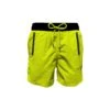 MC2 Saint Barth Fluo Yellow Light Fabric Zipped Swim Shorts
