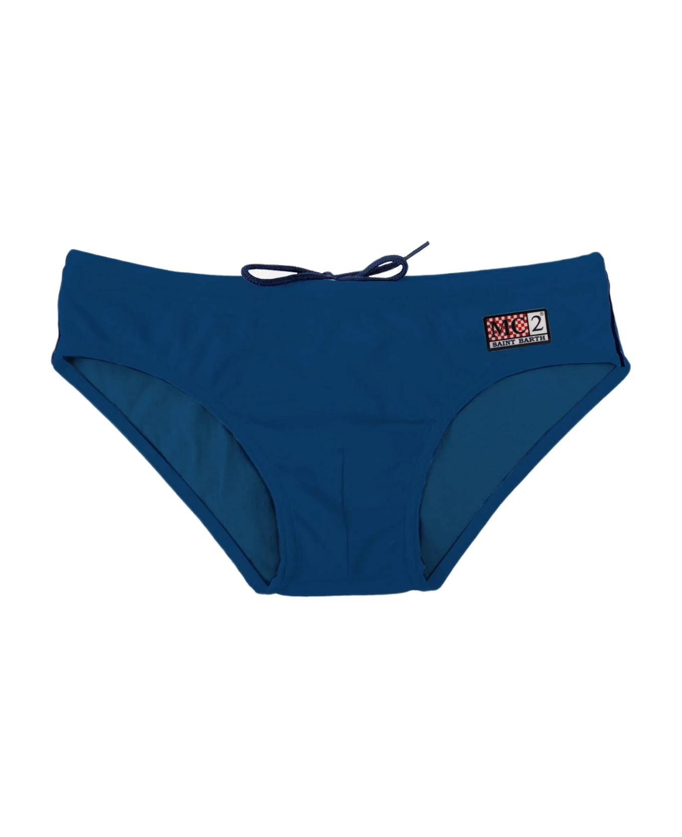 MC2 Saint Barth Man Blue Navy Swim Briefs 3 MC2 Saint Barth Man Blue Navy Swim Briefs