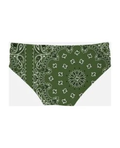 MC2 Saint Barth Man Swim Briefs With Military Green Bandanna Print -Family Dressing 1692aaa1d557a3f5f3bee07e1cc860b8