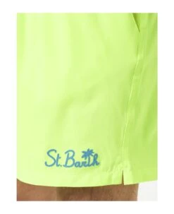 MC2 Saint Barth Man Fluo Yellow Comfort Swim Shorts -Family Dressing 17bc9dbf2673453dd912b8a8d84a1200