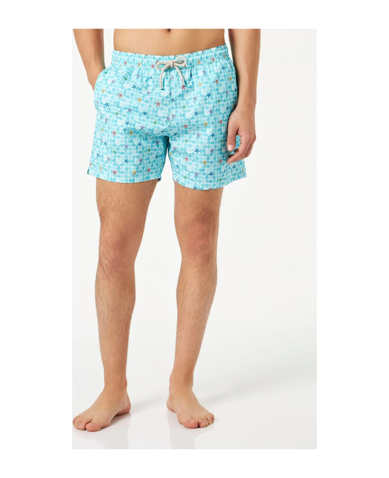 MC2 Saint Barth Man Light Fabric Comfort Swim Shorts With Sea Star Print 5 MC2 Saint Barth Man Light Fabric Comfort Swim Shorts With Sea Star Print - Image 3