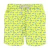 MC2 Saint Barth Man Light Fabric Swim Shorts With Micro Sharks Print