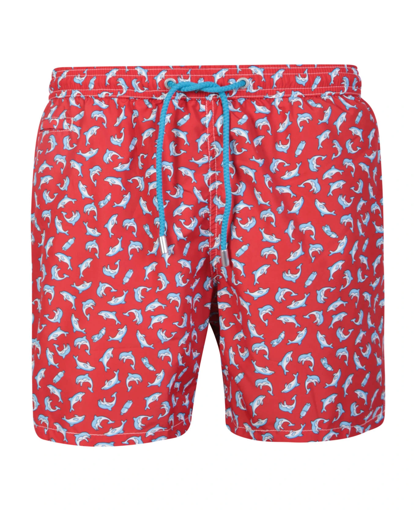 MC2 Saint Barth Red Dolphins Print Swim Shorts By Mc Saint Barth 3 MC2 Saint Barth Red Dolphins Print Swim Shorts By Mc Saint Barth