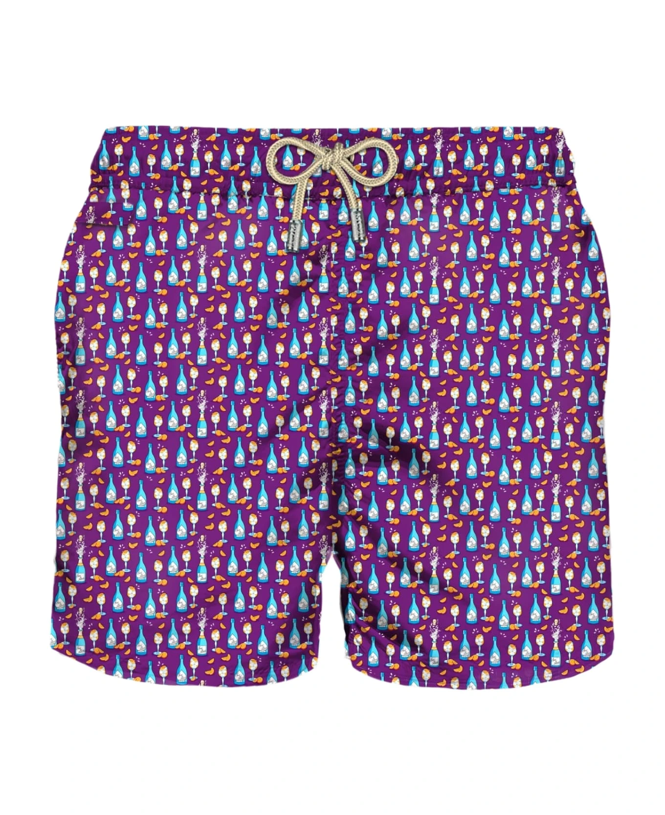 MC2 Saint Barth Man Light Fabric Swim Shorts With Aperol Spritz Print | Aperol Special Edition 3 MC2 Saint Barth Man Light Fabric Swim Shorts With Aperol Spritz Print | Aperol Special Edition