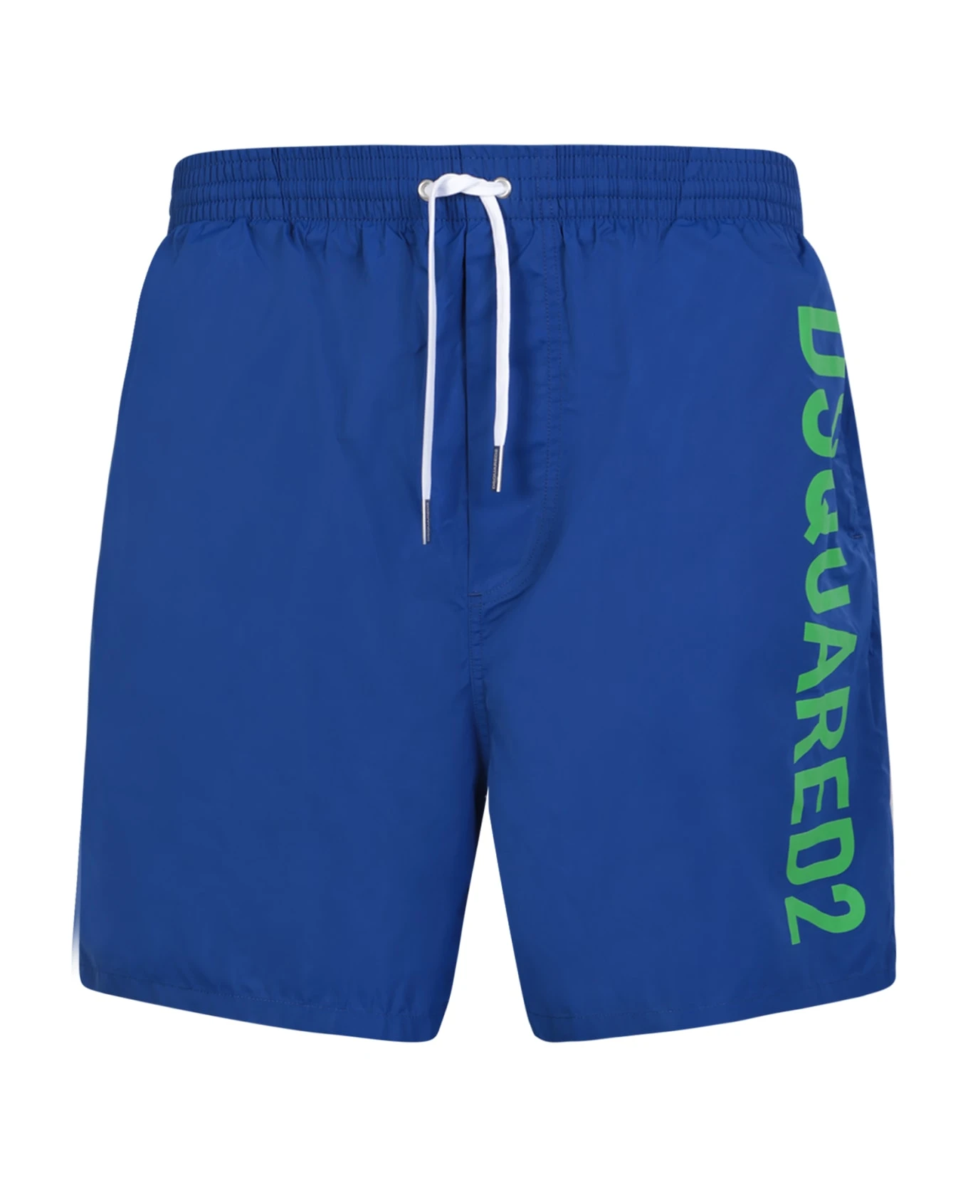 DSQUARED2 Blue/green Technicolor Swim Shorts 3 DSQUARED2 Blue/green Technicolor Swim Shorts