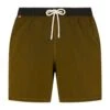 MC2 Saint Barth Man Ochre Light Fabric Swim Shorts -Family Dressing 23ccbfa1dc876a1ce4bc312287efedf1