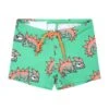 Stella McCartney Kids Green Swim-trunks For Baby Boy With Chameleons -Family Dressing 2f9ad9f7cb7eb4f6129e6ecfb67a5bcc