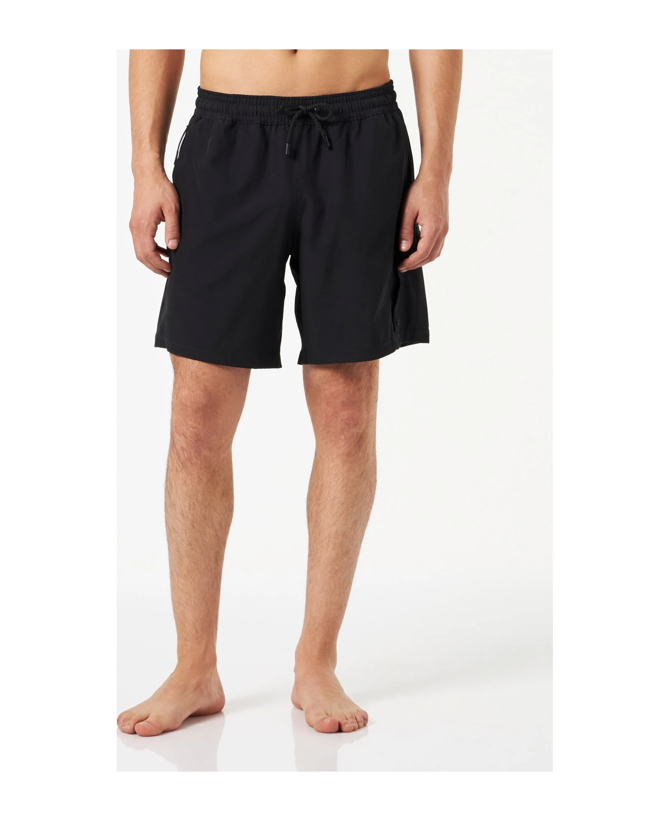 MC2 Saint Barth Man Comfort And Stretch Black Swim Shorts 5 MC2 Saint Barth Man Comfort And Stretch Black Swim Shorts - Image 3