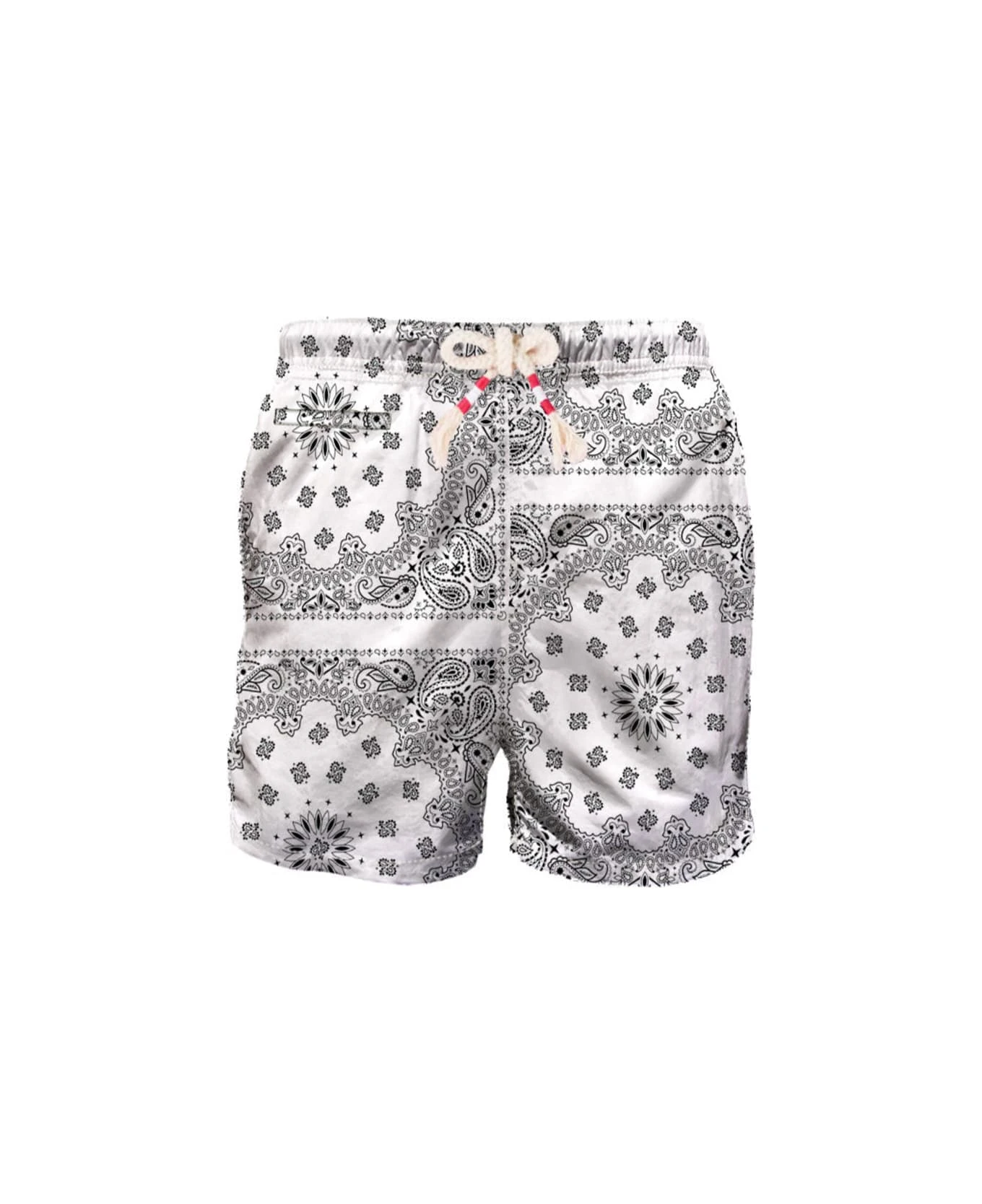 MC2 Saint Barth Man Swim Shorts With White Bandanna Print 3 MC2 Saint Barth Man Swim Shorts With White Bandanna Print