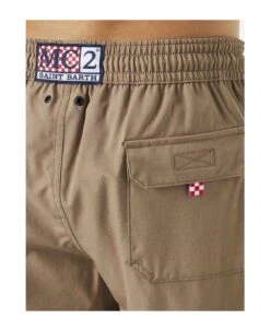 MC2 Saint Barth Man Beige Comfort And Stretch Swim Shorts -Family Dressing 3c0d4493b0ba277ced0d561f8545661b