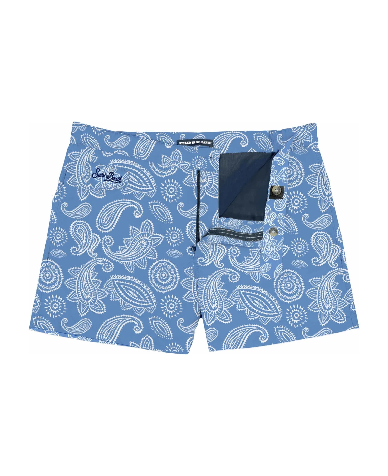 MC2 Saint Barth Paisley Swim Shorts Print 3 MC2 Saint Barth Paisley Swim Shorts Print