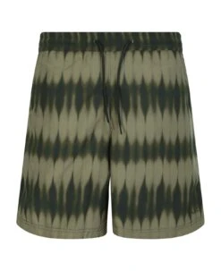 A.P.C. Bobby Tie-dye Khaki Swim Shorts