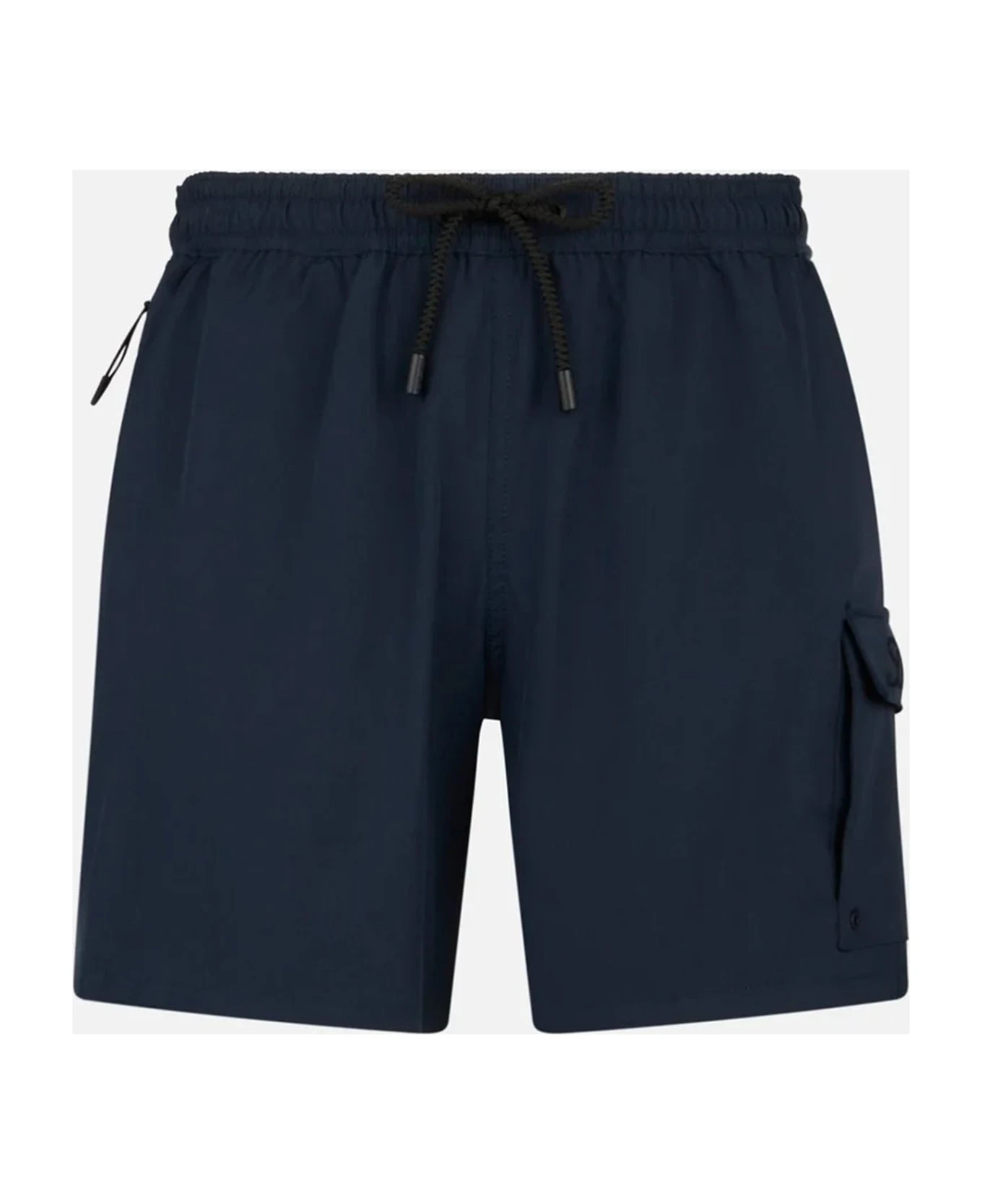 MC2 Saint Barth Man Blue Navy Comfort And Stretch Swim Shorts 3 MC2 Saint Barth Man Blue Navy Comfort And Stretch Swim Shorts