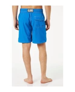 MC2 Saint Barth Man Comfort And Stretch Bluette Surf Swim Shorts -Family Dressing 5866a675d1acb95a533189f937e11b99