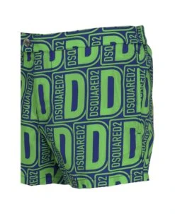 DSQUARED2 Swim Boxer With All-over Print -Family Dressing 5c083ff840ebb98957a59503fc7a0976