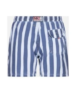 MC2 Saint Barth Man Striped Swim Shorts -Family Dressing 65e5b1240089e673d4d1497bc81c1a3c