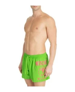 MOSCHINO Double Question Mark Swim Shorts