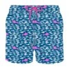 MC2 Saint Barth Man Light Fabric Swim Shorts With Fish And Sharks Print -Family Dressing 6ac5b9bfe6fcd8fc556232b3698d18ee
