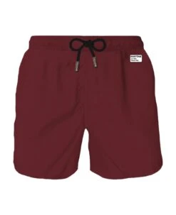 MC2 Saint Barth Man Bordeaux Swim Shorts | Pantone Special Edition