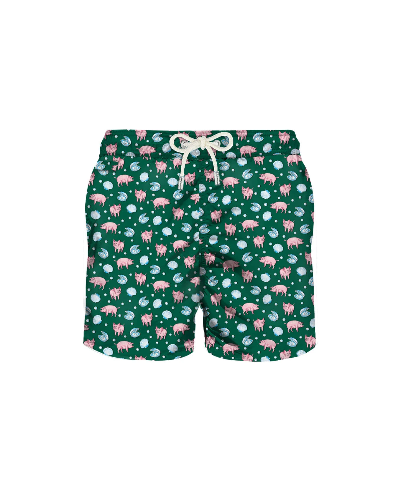 MC2 Saint Barth Light Fabric Man Swim Shorts Pig And Pearl Print 3 MC2 Saint Barth Light Fabric Man Swim Shorts Pig And Pearl Print