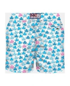 MC2 Saint Barth Man Light Fabric Swim Shorts With Octopus Print -Family Dressing 733661ad5411537efb744364e68e2828