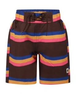 Mini Rodini Multicolor Swim-boxer For Boy With Patch