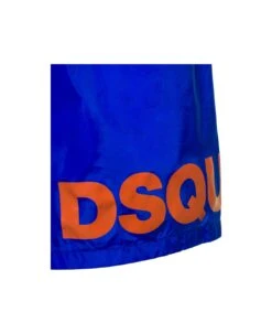 DSQUARED2 Blue Swim Trunks With Logo Print In Polyammide Man 7 DSQUARED2 Blue Swim Trunks With Logo Print In Polyammide Man -Family Dressing 7b6a718f1bcd16079e7c9aebb6d08190