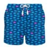 MC2 Saint Barth Man Light Fabric Swim Shorts With Pigs Print -Family Dressing 7d1ec0392e32be5a89f12513a46b059b