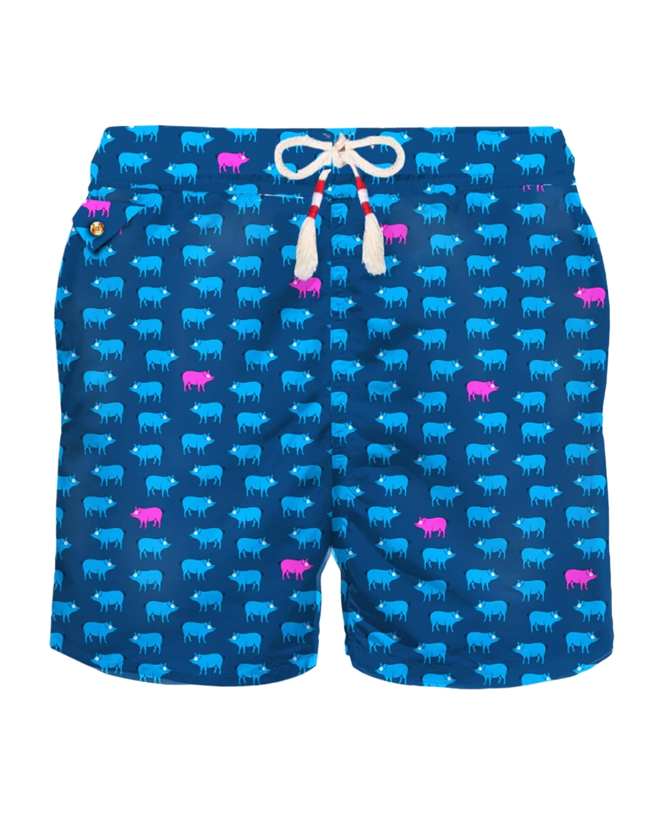 MC2 Saint Barth Man Light Fabric Swim Shorts With Pigs Print 3 MC2 Saint Barth Man Light Fabric Swim Shorts With Pigs Print
