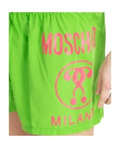 MOSCHINO Double Question Mark Swim Shorts -Family Dressing 7e8091a20e6110acfac8f7a4758b4dfa