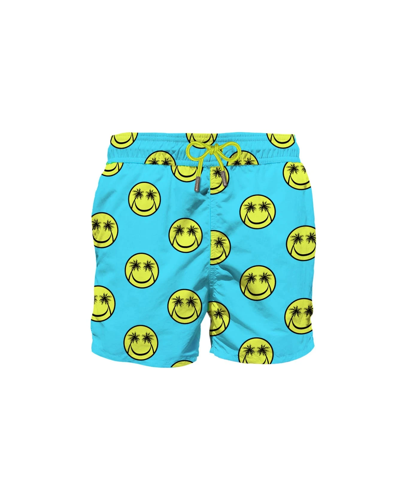 MC2 Saint Barth Palm Smile Mid-length Swim Shorts 3 MC2 Saint Barth Palm Smile Mid-length Swim Shorts