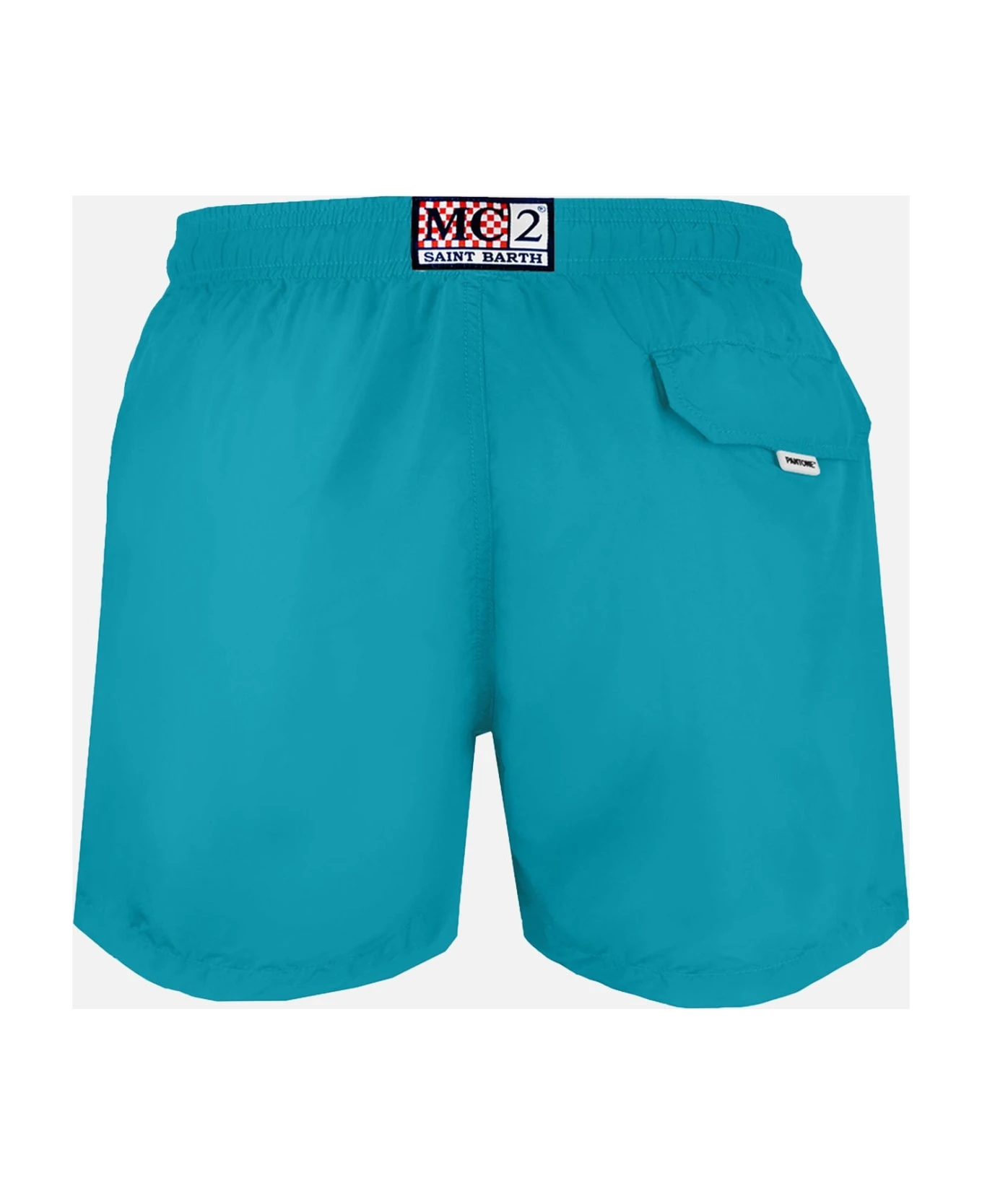 MC2 Saint Barth Man Petroleum Swim Shorts | Pantone Special Edition 4 MC2 Saint Barth Man Petroleum Swim Shorts | Pantone Special Edition - Image 2