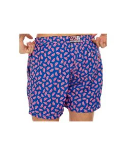 MC2 Saint Barth Light Fabric Man Swim Shorts Watermelon Print -Family Dressing 933b9194e68de9dbddbdd9f683d2a440