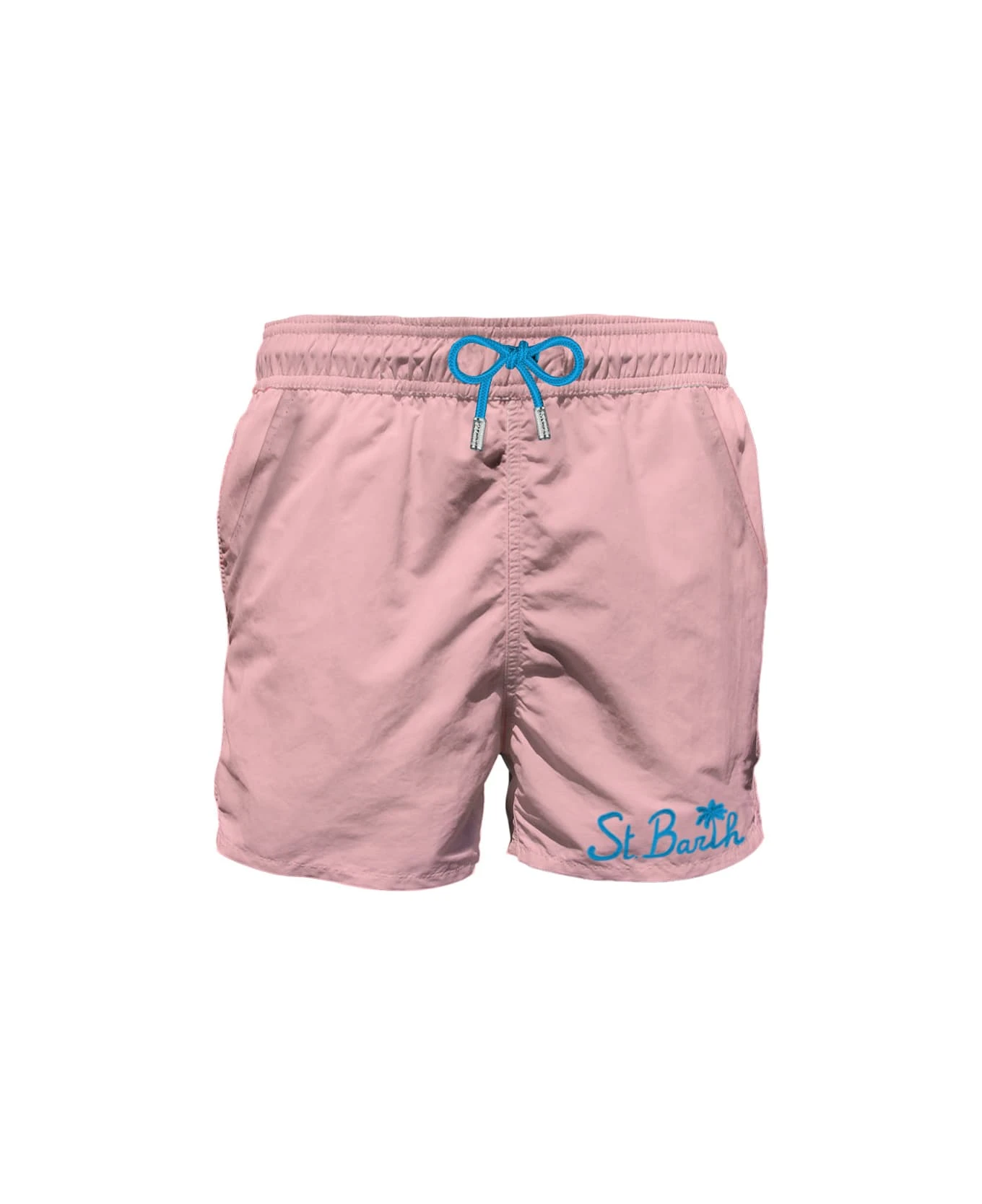 MC2 Saint Barth Pink Man Swim Shorts With Pocket 3 MC2 Saint Barth Pink Man Swim Shorts With Pocket