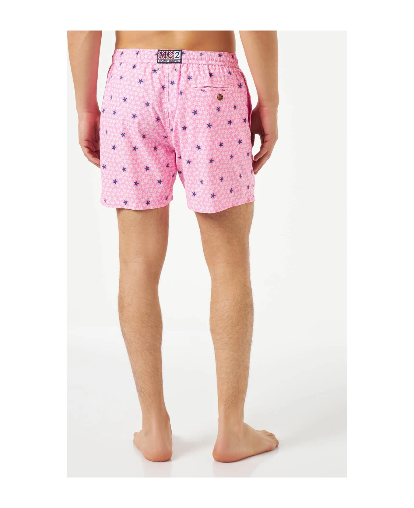 MC2 Saint Barth Man Light Fabric Comfort Swim Shorts With Starfish Print 6 MC2 Saint Barth Man Light Fabric Comfort Swim Shorts With Starfish Print - Image 4