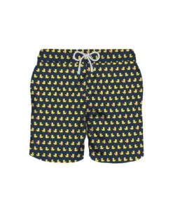 MC2 Saint Barth Light Fabric Man Swim Shorts Ducky Print