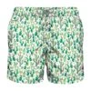 MC2 Saint Barth Light Fabric Man Swim Shorts Prickly Plant Print