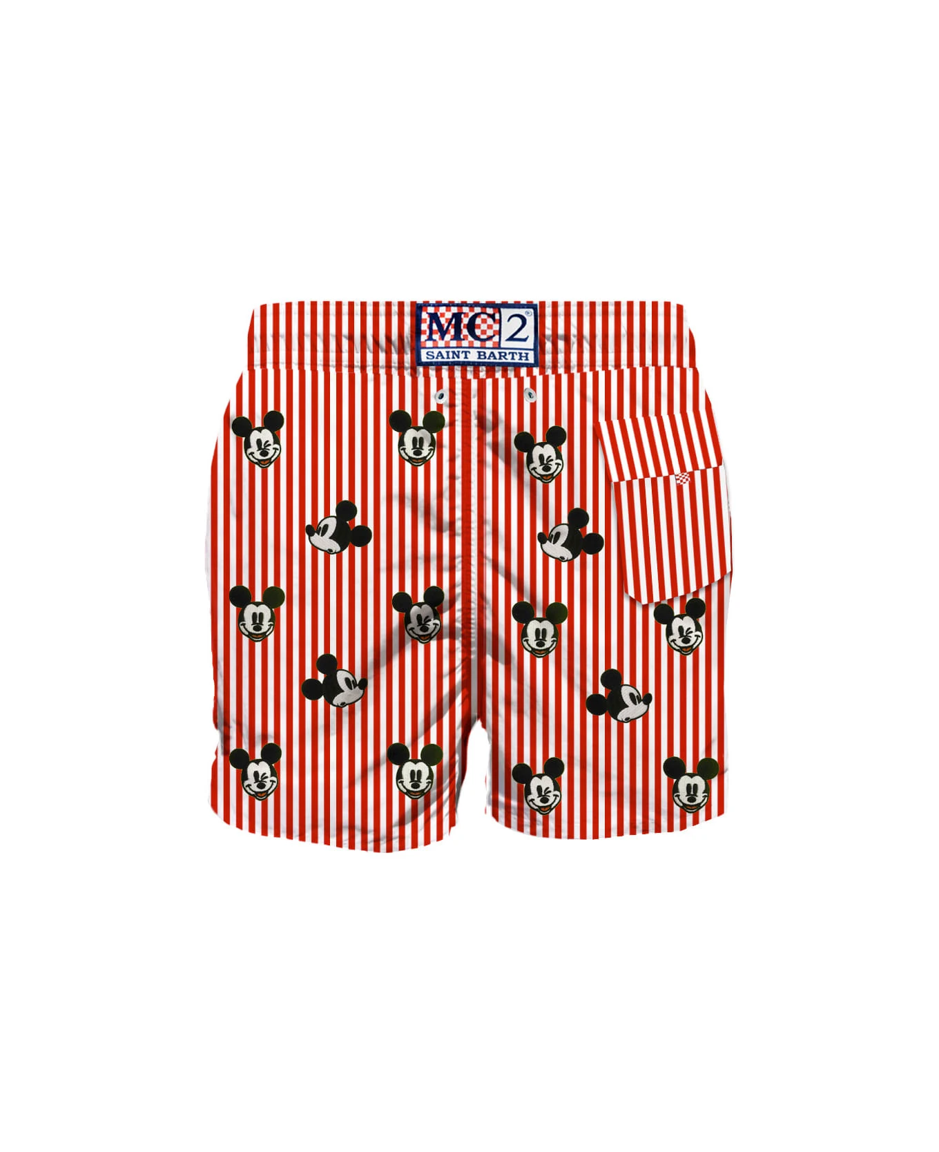 MC2 Saint Barth Man Swim Shorts With Mickey Mouse Print | ©disney Special Edition 4 MC2 Saint Barth Man Swim Shorts With Mickey Mouse Print | ©disney Special Edition - Image 2