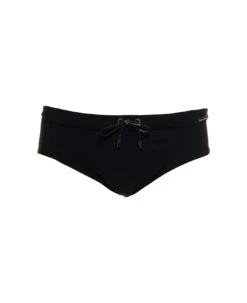 Dolce & Gabbana Black Stretch Fabric Swim Briefs With Logo