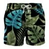 MC2 Saint Barth Multicolor Tropical Leaves Print Mid-length Swim Shorts -Family Dressing a9c611feaebdc9486f9d2c9ed8e46f3f