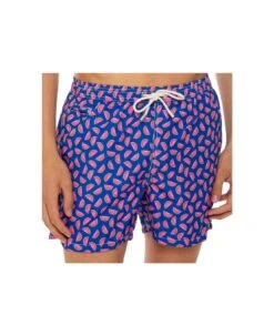MC2 Saint Barth Light Fabric Man Swim Shorts Watermelon Print -Family Dressing b168f0ff3333334a680b22bd09ca87b5