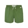 MC2 Saint Barth Solid Military Green Light Swim Shorts - Pantone© Special Edition