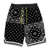 MC2 Saint Barth Black Bandanna Swim Shorts Surf Style