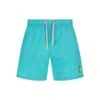 BARROW Turquoise Swim Shorts With Logo Print -Family Dressing b7ac00b3f4f33be7df6f6ac9809d69d6