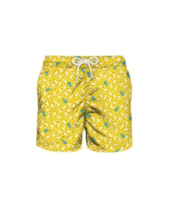 MC2 Saint Barth Light Fabric Swim Shorts Jellyfish Print